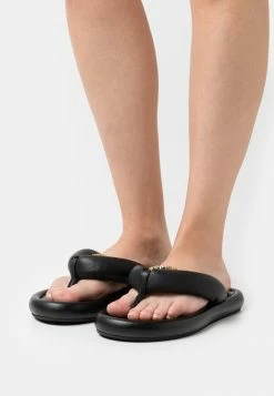 MOSCHINO T-bar Sandals - Nero