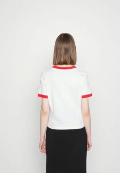 MOSCHINO DINER GROUP - Print T-shirt - White -MOSCHINO SHOP 8a5696339b3c45ec83c6cbc061063fe8