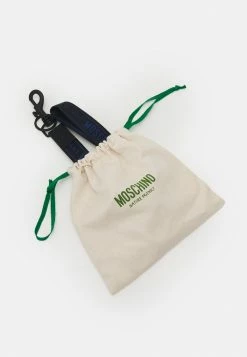 MOSCHINO BELTS RECYCLE UNISEX - Keyring - Fantasy Black -MOSCHINO SHOP 8b491ffa7ebf4a5f91b2d9c7accd8924