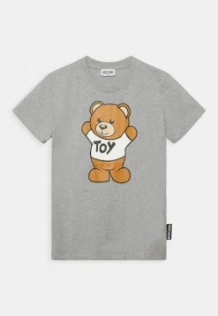 MOSCHINO UNISEX - Print T-shirt - Melange Grey