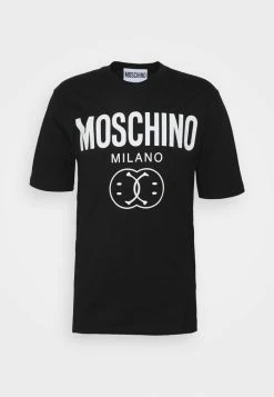 MOSCHINO Print T-shirt - Black -MOSCHINO SHOP 8ffbfe04e2904661b6f1690f094a8c46