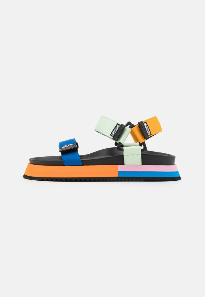 MOSCHINO Sandals - Multi-coloured/orange 1 MOSCHINO Sandals - Multi-coloured/orange
