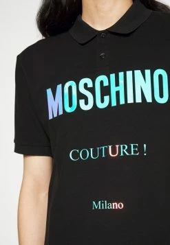 MOSCHINO UPPER BODY GARMENT - Polo Shirt - Fantasy Black -MOSCHINO SHOP 90d7bc7bfee746c6bd23af692bd1587c
