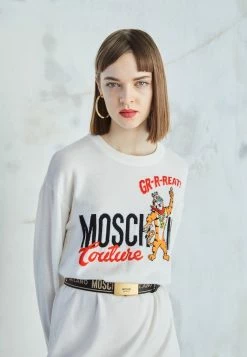 MOSCHINO Day Dress - White -MOSCHINO SHOP 913a1404a88141ba95a452642de240f3