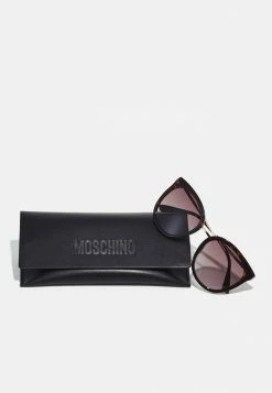 MOSCHINO Sunglasses - Havana -MOSCHINO SHOP 91565b4803d543e6afdff9c24269f64d