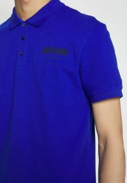 MOSCHINO UPPER BODY GARMENT - Polo Shirt - Blue -MOSCHINO SHOP 91e5a1fb45c848d7b8ec40ed9c748522