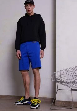 MOSCHINO TROUSERS - Shorts - Blue