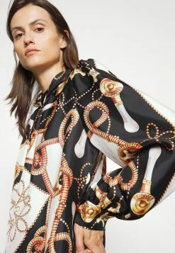 MOSCHINO BLOUSE - Blouse - Fantasy Black -MOSCHINO SHOP 9229e42d24254218b29d0b212a4dc45d