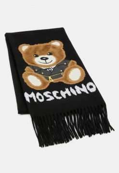 MOSCHINO BEAR SCARF UNISEX - Foulard - Noir