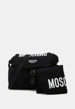 MOSCHINO SHOP 25 MOSCHINO BABY CHANGING BAG WITH MAT UNISEX - Baby Changing Bag - Black