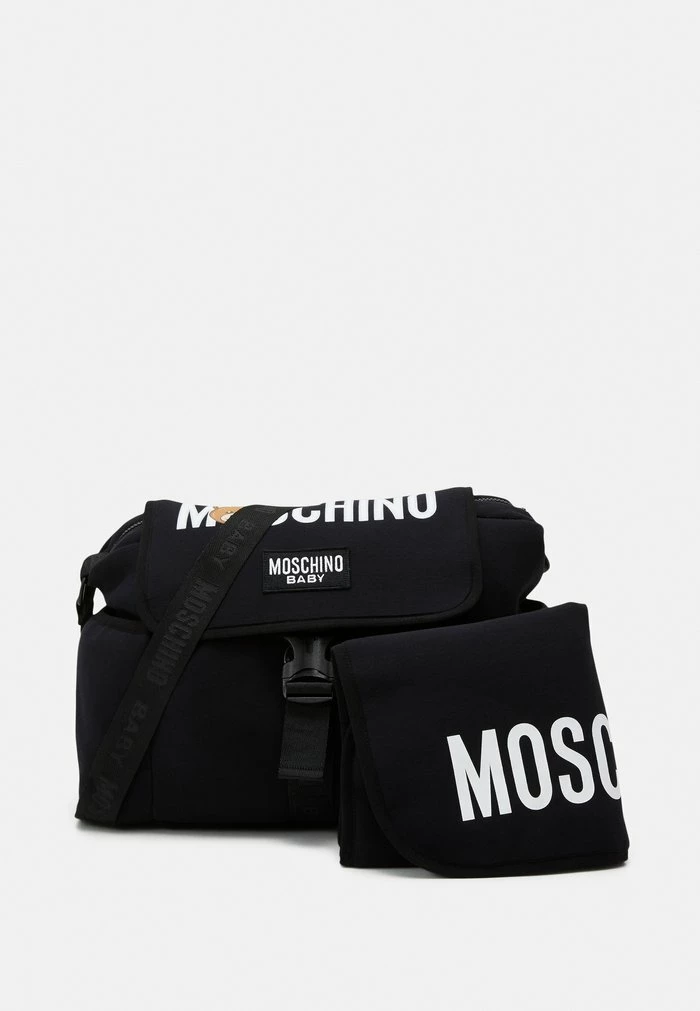 MOSCHINO BABY CHANGING BAG WITH MAT UNISEX - Baby Changing Bag - Black 1 MOSCHINO BABY CHANGING BAG WITH MAT UNISEX - Baby Changing Bag - Black