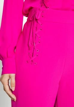 MOSCHINO BONDAGE - Trousers - Violet -MOSCHINO SHOP 940cf0c438e54163bad468c4daabb5a4