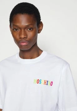 MOSCHINO Print T-shirt - Fantasy White -MOSCHINO SHOP 946e3a3a073b474a80124e72928547d3