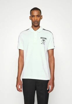 MOSCHINO UPPER BODY GARMENT - Polo Shirt - Fantasy White -MOSCHINO SHOP 947c7ec13e4b486fa4a8a7cb3ba8af06