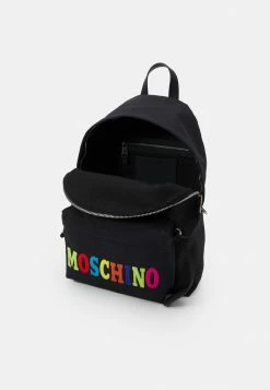 MOSCHINO MULTICOLOR LOGO UNISEX - Rucksack - Black 7 MOSCHINO MULTICOLOR LOGO UNISEX - Rucksack - Black -MOSCHINO SHOP 94cf903a22024aa1a6526097fbf20472