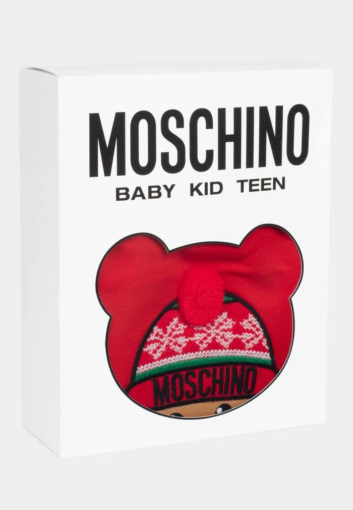 MOSCHINO BABYGROW GIFT BOX SET UNISEX - Baby Gifts - Poppy Red 5 MOSCHINO BABYGROW GIFT BOX SET UNISEX - Baby Gifts - Poppy Red - Image 5