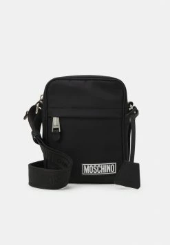MOSCHINO UNISEX - Across Body Bag - Black -MOSCHINO SHOP 956e2a44dc5143caa0bf78b22bbf9cd3