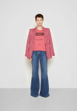 MOSCHINO INSTITUTIONAL LOGOS - Sweatshirt - Fucsia -MOSCHINO SHOP 95941e04e4434ce9a4d3733c7ea27117