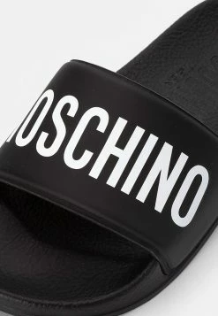 MOSCHINO Mules - Black/white -MOSCHINO SHOP 95faceb9dbe2452ca2ff95f82741c144