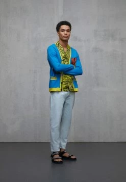 MOSCHINO JACKET - Cardigan - Light Blue