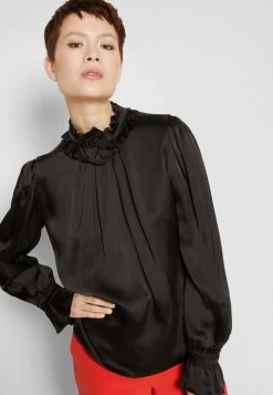 MOSCHINO TEDDY - Blouse - Black -MOSCHINO SHOP 96b6d586a35a40008f5529044b0e1a63