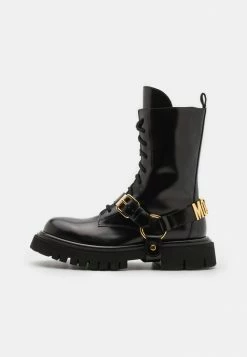 MOSCHINO Lace-up Boots - Nero