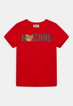 MOSCHINO UNISEX - Print T-shirt - Poppy Red