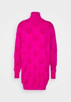 MOSCHINO ICONIC TEDDY BEAR - Jumper Dress - Fantasy Violet -MOSCHINO SHOP 98bcf63608ad467abf01eb7ade71d176