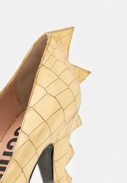 MOSCHINO Classic Heels - Oro -MOSCHINO SHOP 997a05c4ef5444ec931575ce5d1d6cb2