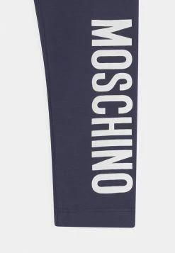 MOSCHINO UNISEX - Leggings - Trousers - Navyblue -MOSCHINO SHOP 998208a4801349b2a56f5fa496a89c1c