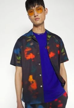 MOSCHINO Print T-shirt - Blue -MOSCHINO SHOP 99d22b4f10c048488f6dece45900f168