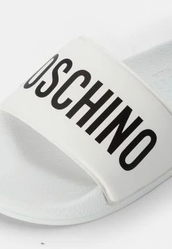 MOSCHINO Mules - White/black -MOSCHINO SHOP 99ecf39aca0c45888a10fe0bbe750c42