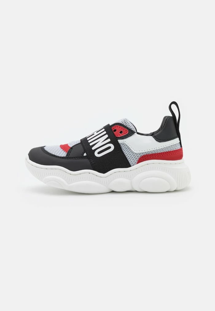 MOSCHINO UNISEX - Trainers - White/black/red 1 MOSCHINO UNISEX - Trainers - White/black/red