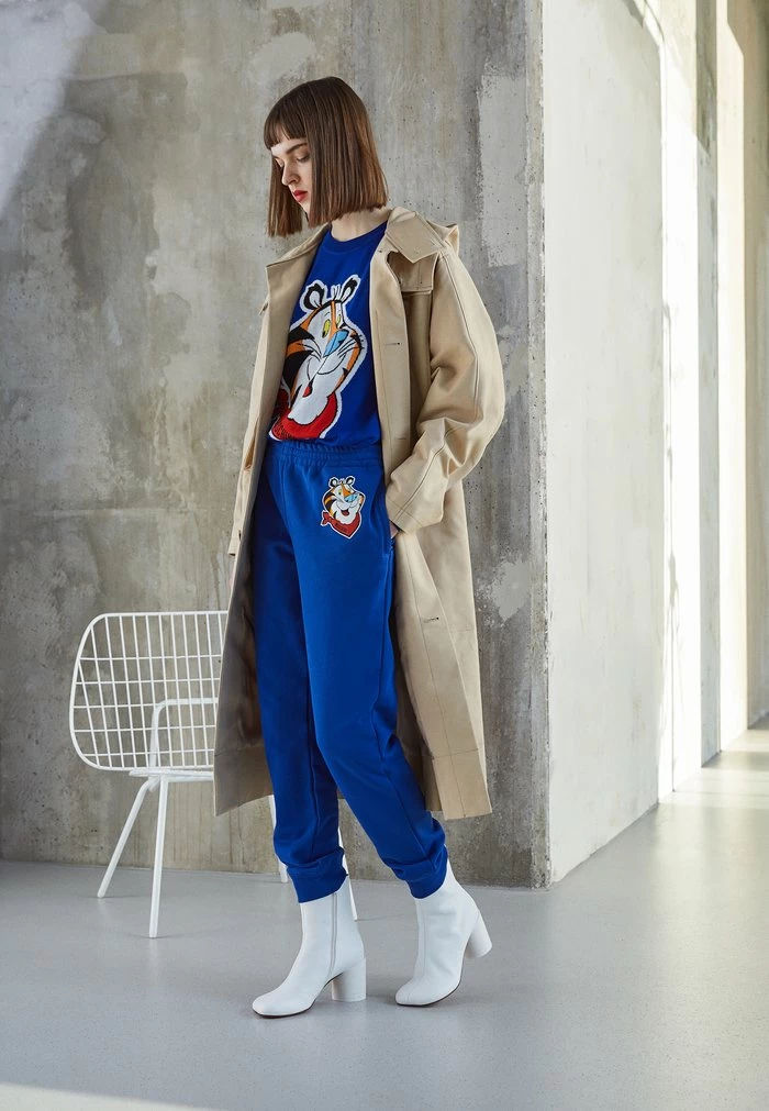 MOSCHINO Tracksuit Bottoms - Fantasy Blue 1 MOSCHINO Tracksuit Bottoms - Fantasy Blue