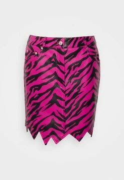 MOSCHINO SKIRT - Mini Skirt - Fucsia -MOSCHINO SHOP 9a7e5c76701048ee93aecc03fd4c50d2