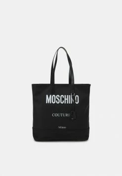 MOSCHINO SHOULDER BAG UNISEX - Tote Bag - Fantasy Black -MOSCHINO SHOP 9aab5dd920b7452a9ef168756e88a1ce