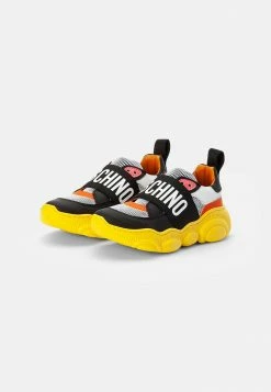 Alternative view of MOSCHINO UNISEX - Trainers - White/black/orange/white