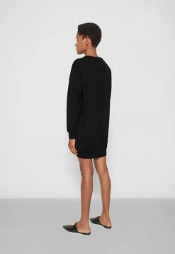 MOSCHINO INSTITUTIONAL - Jumper Dress - Black -MOSCHINO SHOP 9c1971da44ed49e9864518bde7e95731