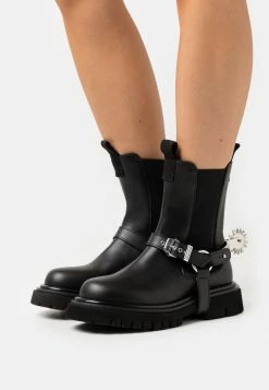MOSCHINO Cowboy/biker Ankle Boot - Fantasy Color