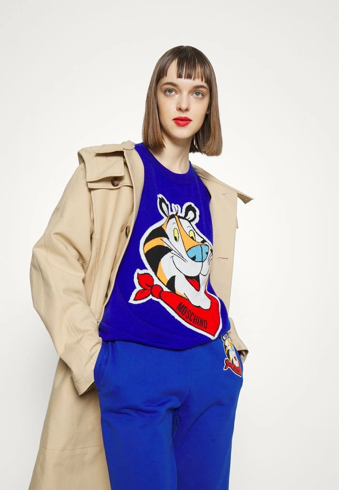 MOSCHINO Tracksuit Bottoms - Fantasy Blue 7 MOSCHINO Tracksuit Bottoms - Fantasy Blue - Image 7