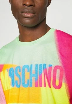 MOSCHINO Print T-shirt - Multi Coloured -MOSCHINO SHOP 9d86f473347144fa844ec3d030abc857