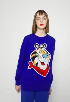 MOSCHINO Sweatshirt - Blue -MOSCHINO SHOP 9d93d74d1e3c47b4970eadb812b01d36