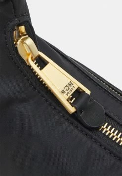 MOSCHINO LETTERING SHOULDER BAG - Handbag - Fantasy Black -MOSCHINO SHOP 9e1676dac4e448aa8335c6a837f2e3fa