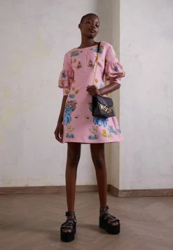 MOSCHINO BABY BLANKET PLACED - Day Dress - Pink