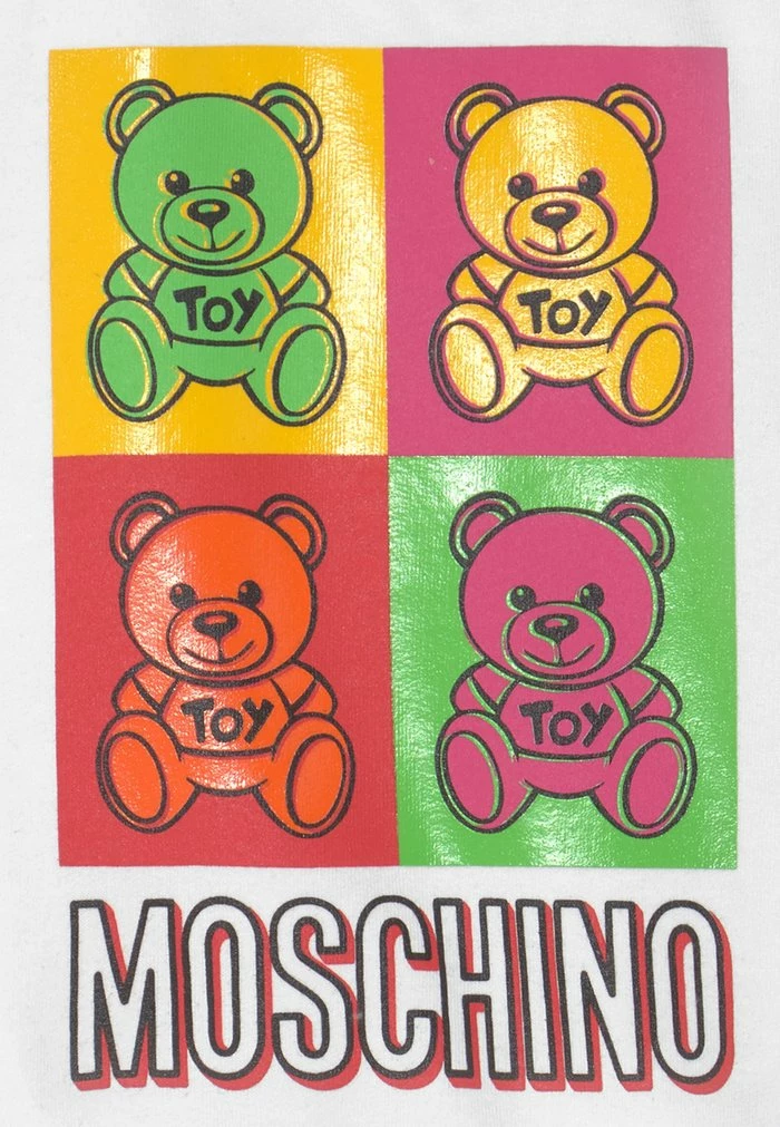 MOSCHINO UNISEX - Sweatshirt - Optical White 3 MOSCHINO UNISEX - Sweatshirt - Optical White - Image 3