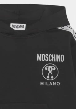 MOSCHINO HOODED UNISEX - Hoodie - Black -MOSCHINO SHOP 9f2a615f8c604df6828f09c376ecdcfd