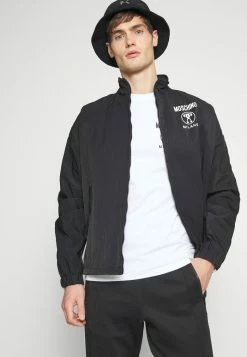 MOSCHINO OUTERWEAR - Training Jacket - Black -MOSCHINO SHOP 9fd858c6f69e4e69b221ee87ed4ff68b