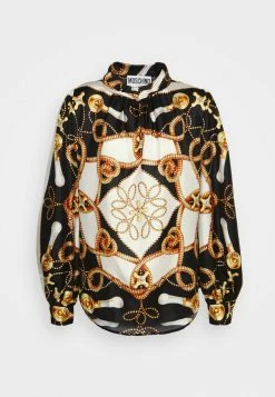 MOSCHINO BLOUSE - Blouse - Fantasy Black -MOSCHINO SHOP 9fe8445208e2415bb0a76117454c683a
