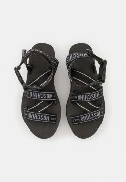 MOSCHINO Platform Sandals - Nero -MOSCHINO SHOP a03682925b204c2dbffdb66e5c96f12a