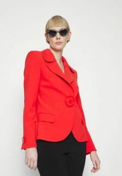 MOSCHINO MACRO BUTTONS - Blazer - Red -MOSCHINO SHOP a05953e7c4b845739c319e93ab741217